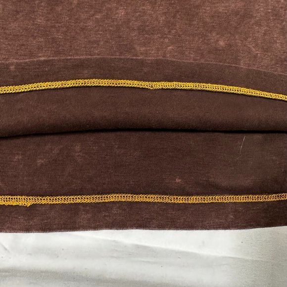 Jake Agave Men's Large Brown Premium Cotton Long Sleeve Shirt - Picture 7 of 12